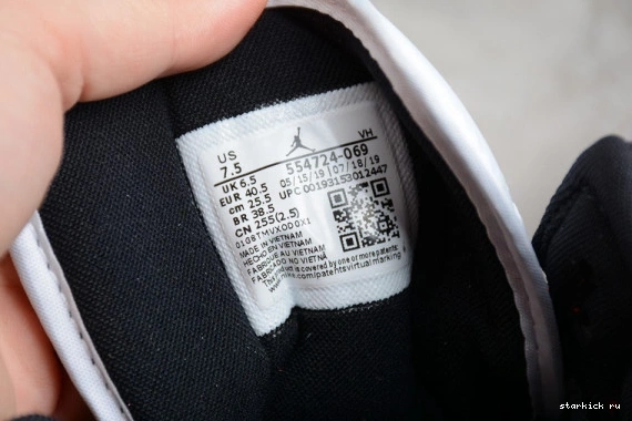 Chicago 554724-069 Air 1 Jordan Mid Toe 554724-069 0319